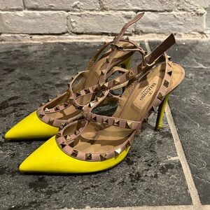Valentino neon heels